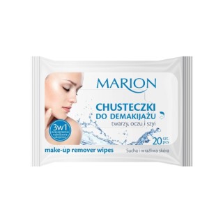 Marion 3in1 Makeup Removal Wipes 20 pieces