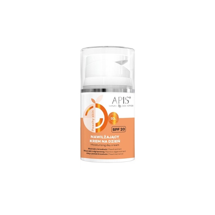 Apis Peachy Skin Feuchtigkeitsspendende Gesichtscreme SPF20 20 50 ml