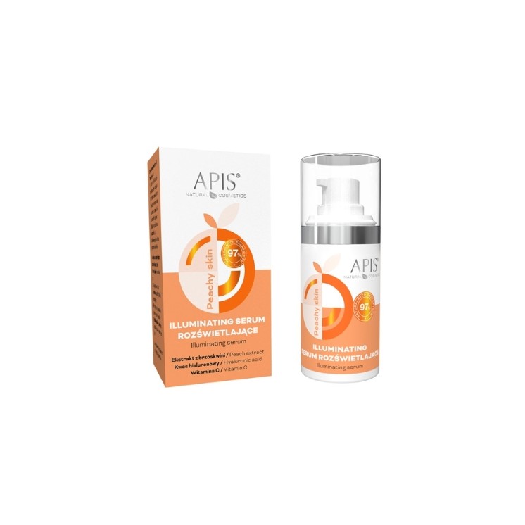 Apis Peachy Skin rozświetlające Serum do twarzy 15 ml