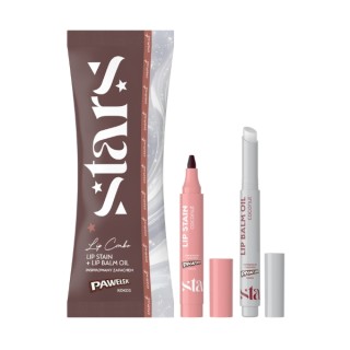 Stars from the Stars x E.Wedel Lip Combo Zestaw: Konturówka 2g + Olejek do ust 2,3 ml /01/ Pawełek kokos