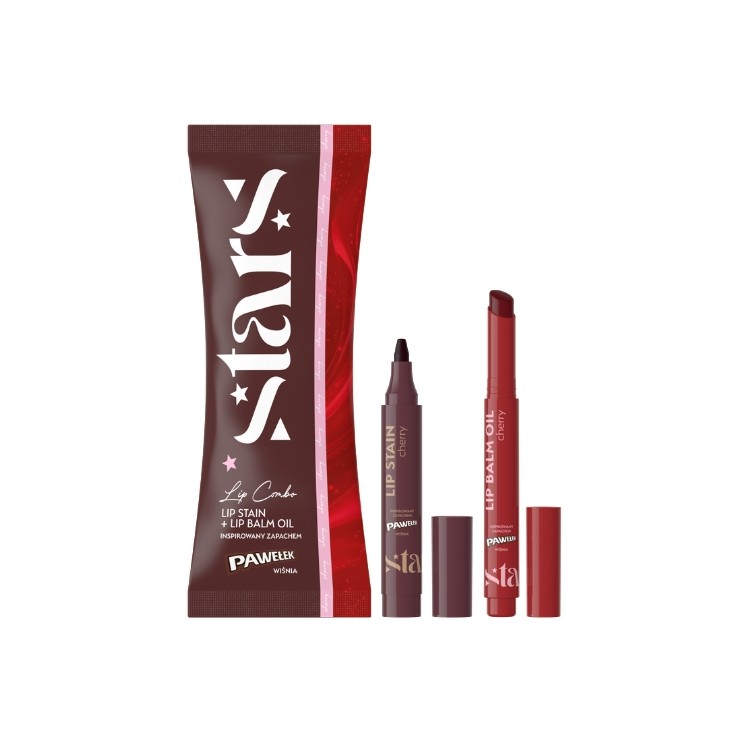 Stars from the Stars x E.Wedel Lip Combo Set: Lipliner 2g + Lipolie 2,3 ml /03/ Pawełek kers