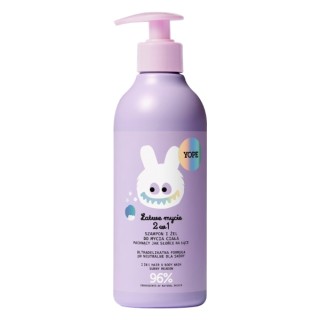 YOPE 2in1 Shampoo-gel for body and hair for children Smells like sun in the meadow 400 ml