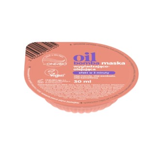 ONLYBIO Hair in Balance Oil Bomba Glättende und pflegende Haarmaske 30 ml