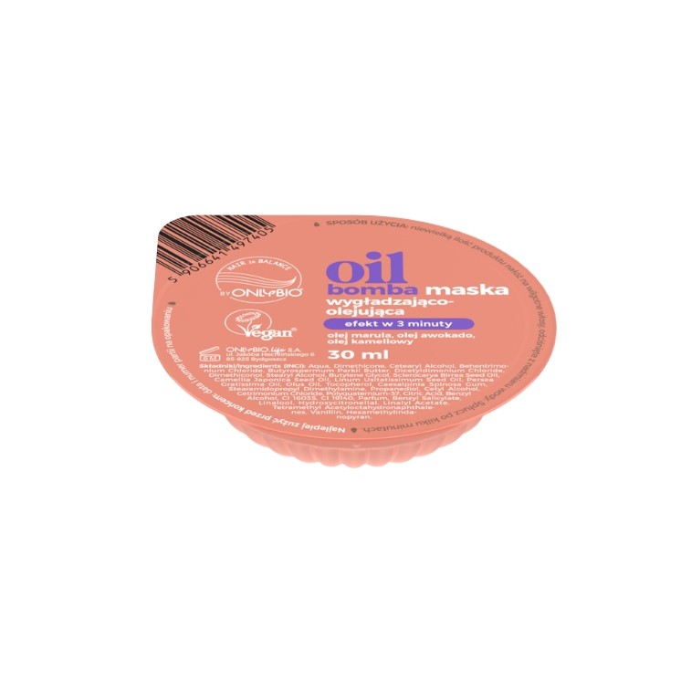ONLYBIO Hair in Balance Oil Bomba Smoothing and oiling hair mask 30 ml