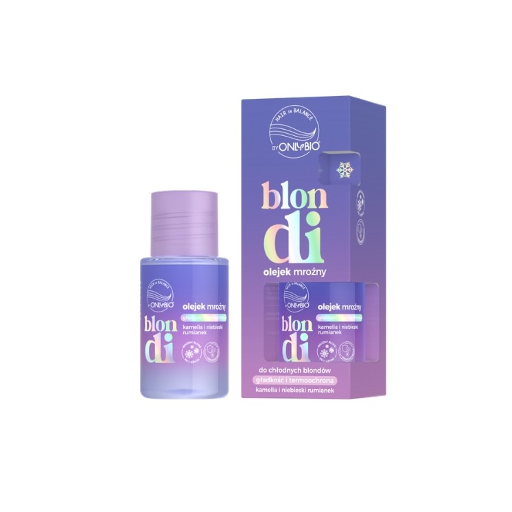 ONLYBIO Hair in Balance Blondi Frosty Hair Oil for Cool blond 20ml
