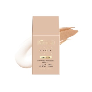 Bielenda Daily CC Hydraterende en Corrigerende Crème SPF50 met Glow Effect 40 ml