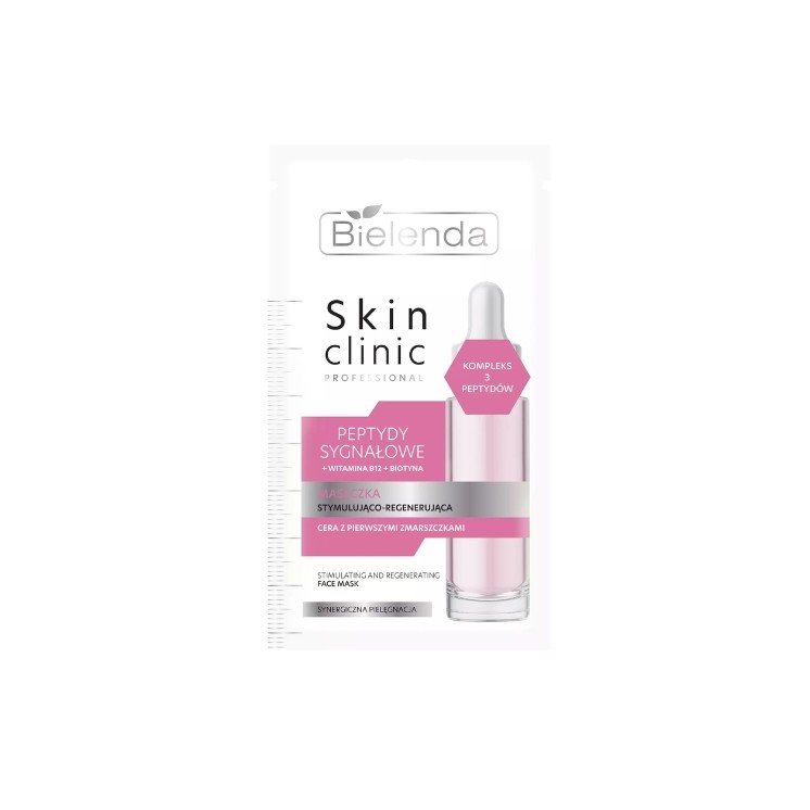 Bielenda Skin Clinic Professional Peptides Stimulerend en Regenererend Gezichtsmasker 8 g