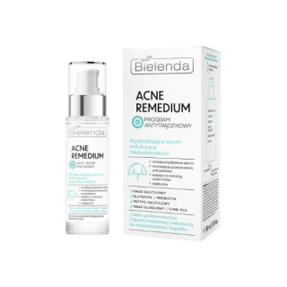 Bielenda Acne Remedium wygładzające Serum do twarzy redukujące niedoskonałości 30 ml