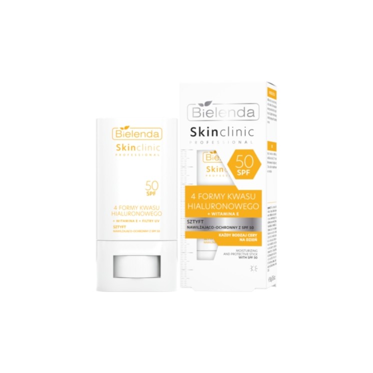 Bielenda Skin Clinic Professional feuchtigkeitsspendender und schützender Sonnenschutzstift SPF50 20 g