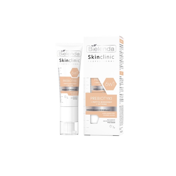Bielenda Skin Clinic Professional Prebiotics 6in1 Versterkende en Regenererende Gezichtscrème 40 ml