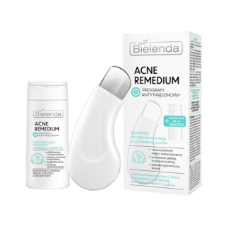 Bielenda Acne Remedium Set: Spatel en talgregulerend gezichtsserum 30 ml