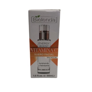 Bielenda Energy Boost Aufhellendes Serum mit ultrastabilem Vitamin C 30 ml