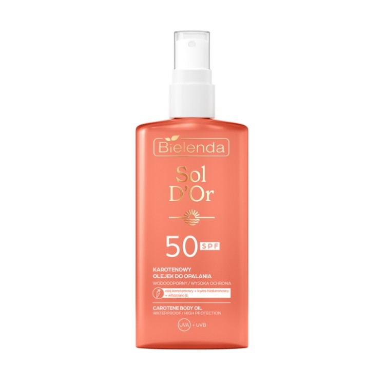 Bielenda Sol D'OR Carotene Sunscreen Oil SPF50 150 ml