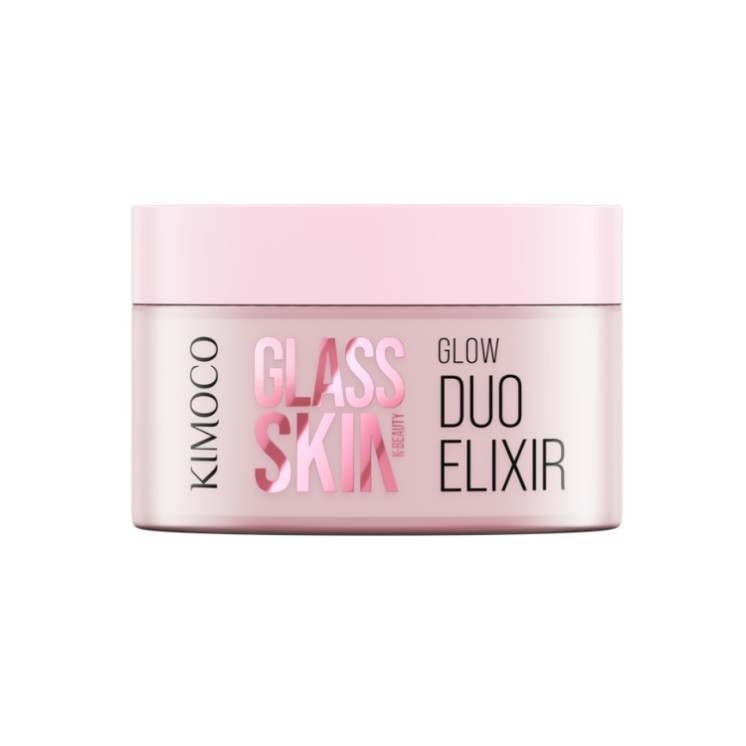 Kimoco Glass Skin Glow Duo Illuminating Elixir Gesichtscreme-Serum 100 g