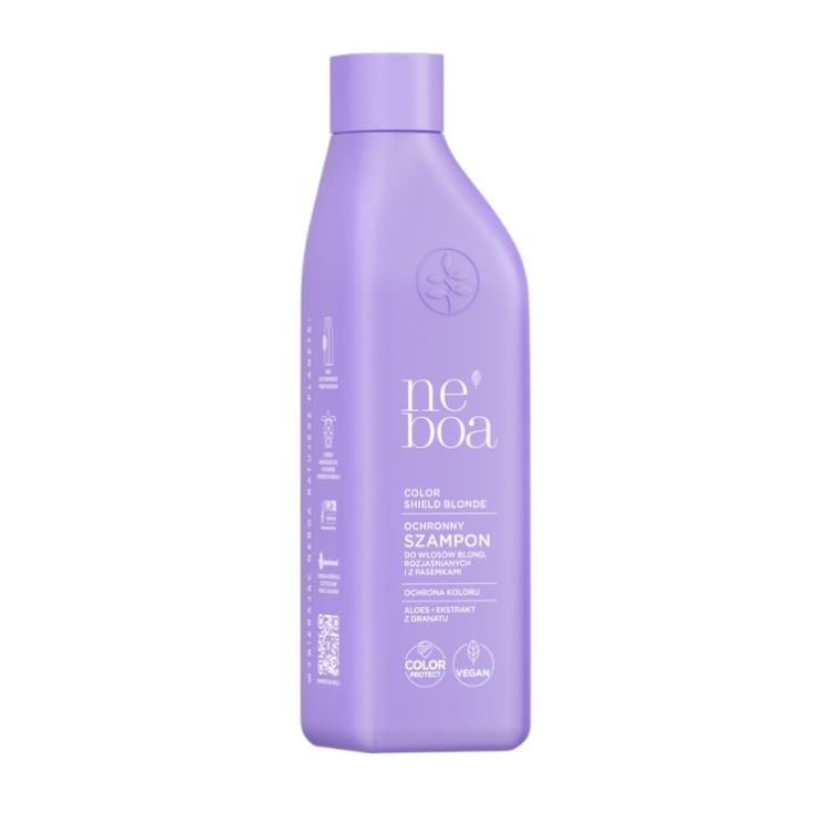 Neboa Color Shield Blonde Protective Shampoo for blond , bleached and highlighted hair 300 ml