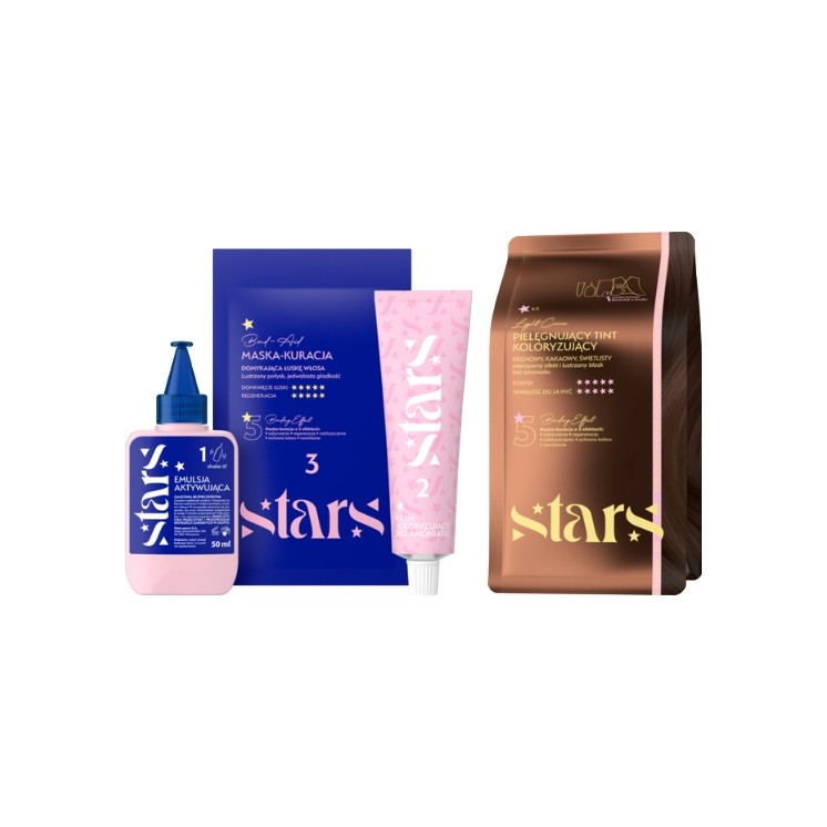 Stars from the Stars Hair Coloring Tint /4.0/ Light Cocoa 1 pc.