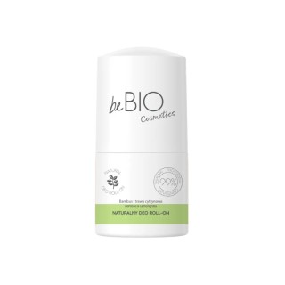 BeBio Cosmetics roll-on Deodorant mit natürlichem Bambus und Zitronengras, 50 ml