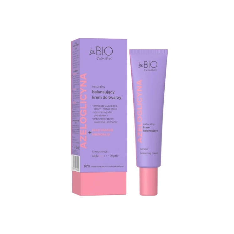 BeBio Cosmetics Azeloglicine Natural Balancing Face Cream 40 ml