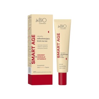 BeBio Cosmetics Smart Age naturalny odbudowujący Krem do twarzy na noc 40 ml