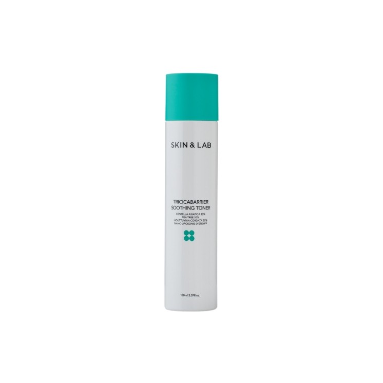 Skin & Lab Tricicabarrier Beruhigendes Gesichtswasser mit Centella Asiatica, 150 ml