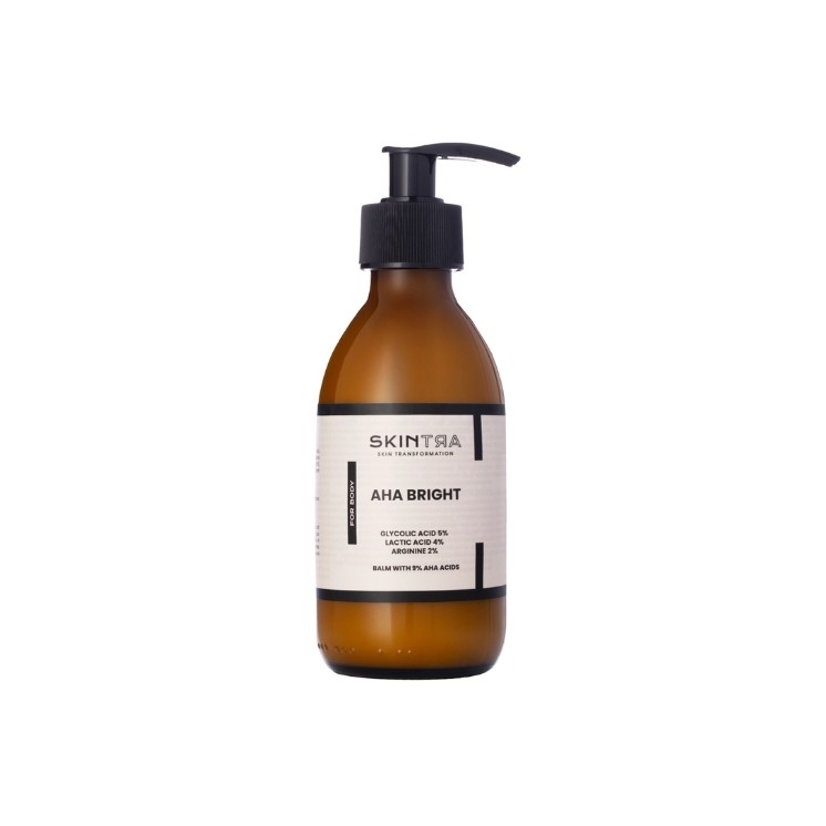 SkinTra AHA Bright Balsam do ciała z kwasami AHA 9% 200 ml