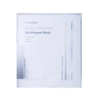Dr.nineteen Melatathione Skin Magnet Mask Set van verhelderende hydro 4x34g