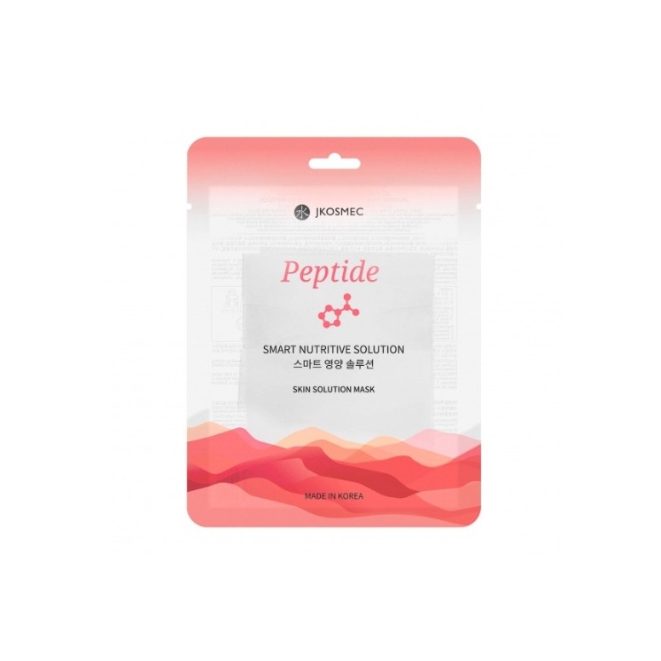 Jkosmec Skin Solution Peptide Mask peptydowa Maska do twarzy w płachcie 1sztuka / 25 ml