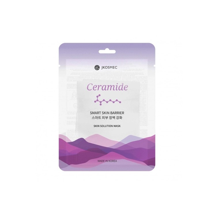 Jkosmec Skin Solution Ceramide Mask Ceramide gezichtsmasker in een sheet 1 stuk / 25 ml