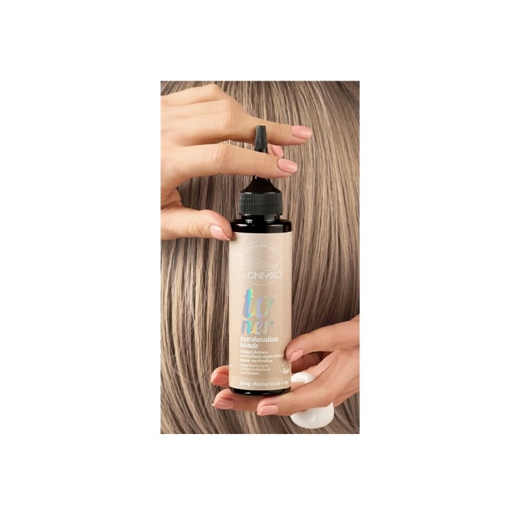 OnlyBio Hair in Balance Hair Toner Marshmallow Blonde 100 ml
