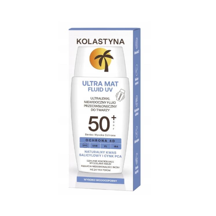 Kolastyna Fluid do twarzy Ultramat SPF50+ 40 ml