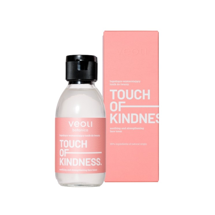 Veoli Botanica Touch of Kindness łagodząco-wzmacniający Tonik do twarzy 150 ml