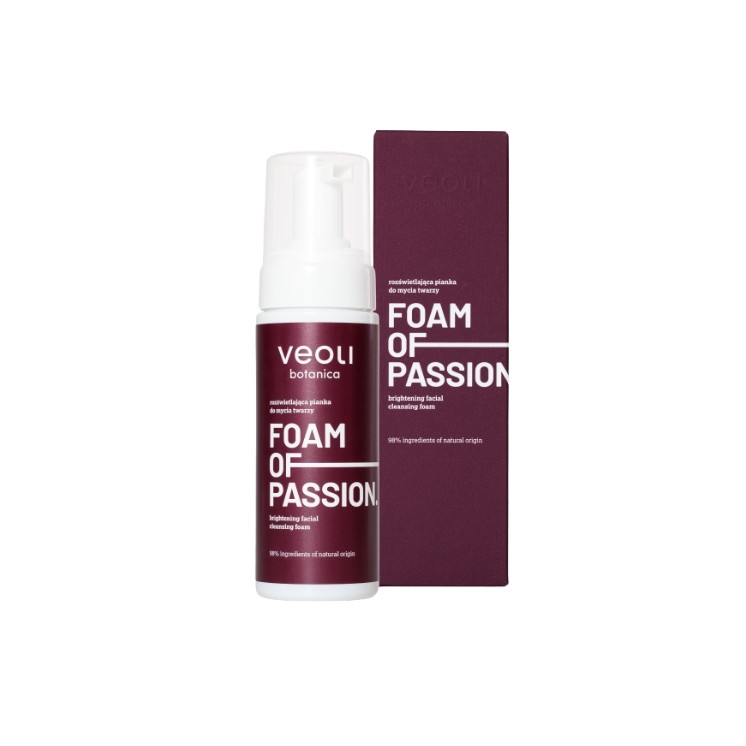 Veoli Botanica Foam of Passion Verhelderende Gezichtsreinigingsschuim 150 ml