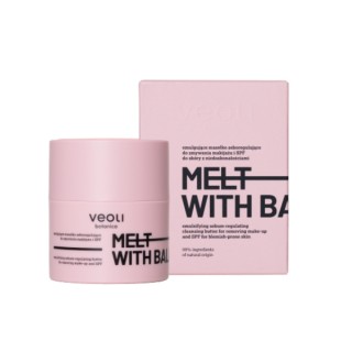 Veoli Botanica Melt with Balance emulgerende, talgregulerende make-upremoverboter met SPF 40 g