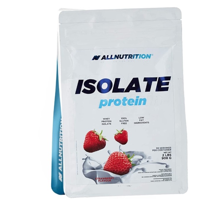 AllNutrition Isolaat Eiwit Strawberry 908 g