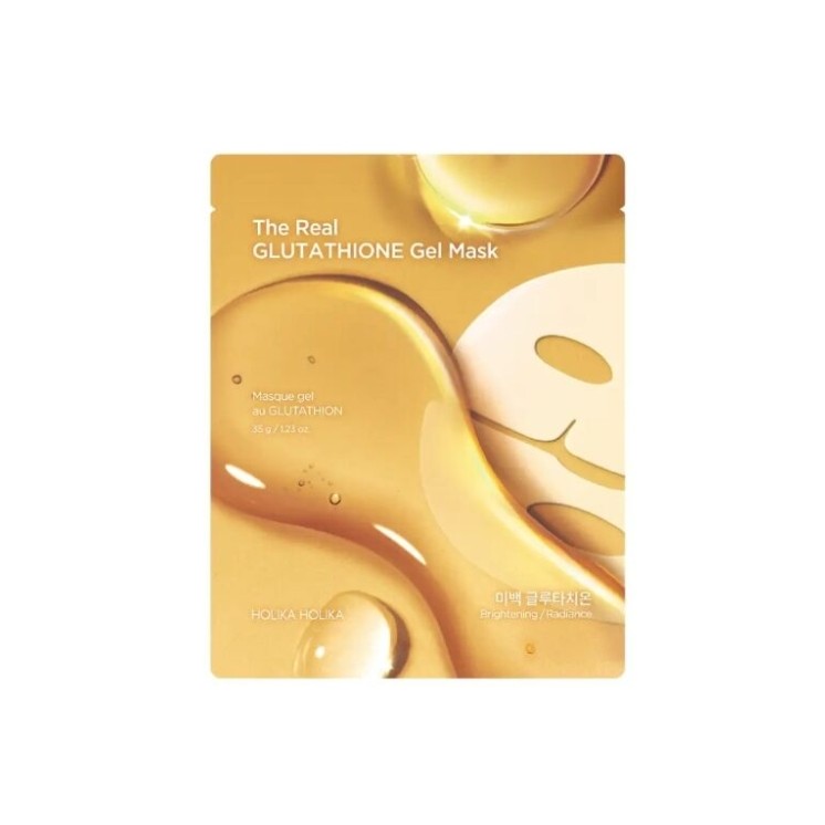 Holika Holika The Real Glutathione Gel Mask rozjaśniająca Maseczka w płachcie 35 g