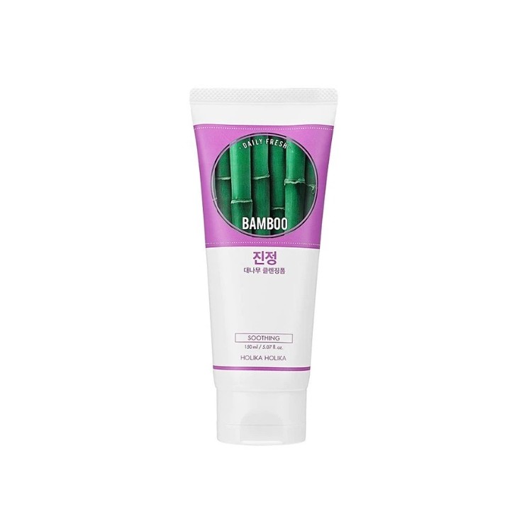 Holika Holika Daily Fresh Cleansing Foam Bamboo Verzachtende Gezichtsschuim 150 ml