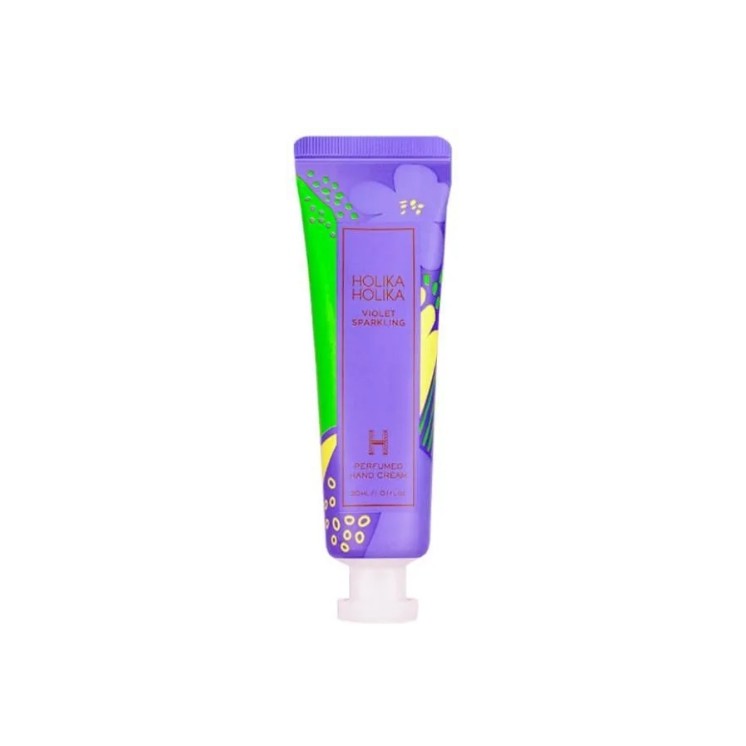 Holika Holika perfumowany Krem do rąk Musujący Fiolet 30 ml