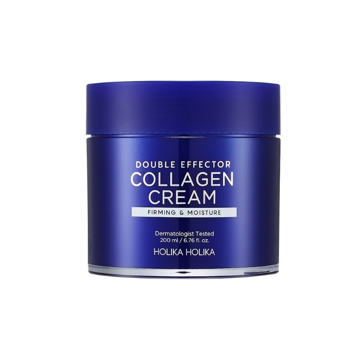 Holika Holika Double Effector Collagen Cream kolagenowy Krem do twarzy Podwójny efekt 200 ml