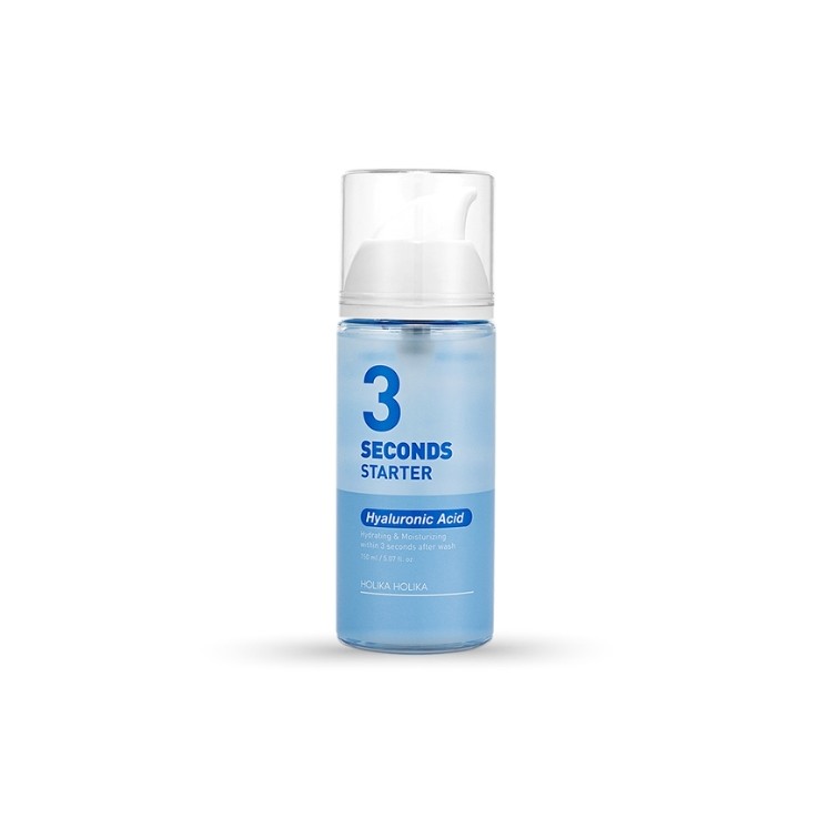 Holika Holika 3" Sekunden Starter Hyaluronsäure Feuchtigkeitsspendendes Gesichtsserum Starter mit Hyaluronsäure 150 ml