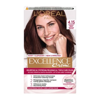 L'oreal Excellence Creme Haarverf /4.15/ Frosty Brown