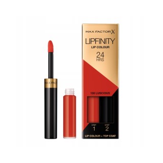 Max Factor Lipfinity Lip Colour Long-Lasting Lipstick met Permawear System /130/ Luscious 2,3 ml + 1,9 g