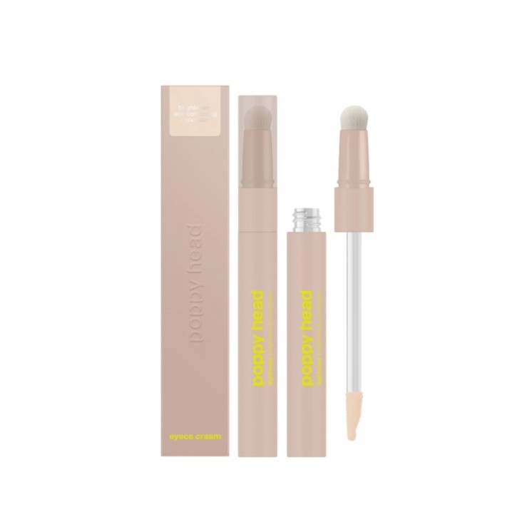 Poppy Head Cream Verhelderende en Corrigerende Oogconcealer /04/ Apricot Frappe 3,7 g