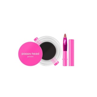 Poppy Head Gelusion Eyeliner mit Pinsel /01/ Darkspell 5 g
