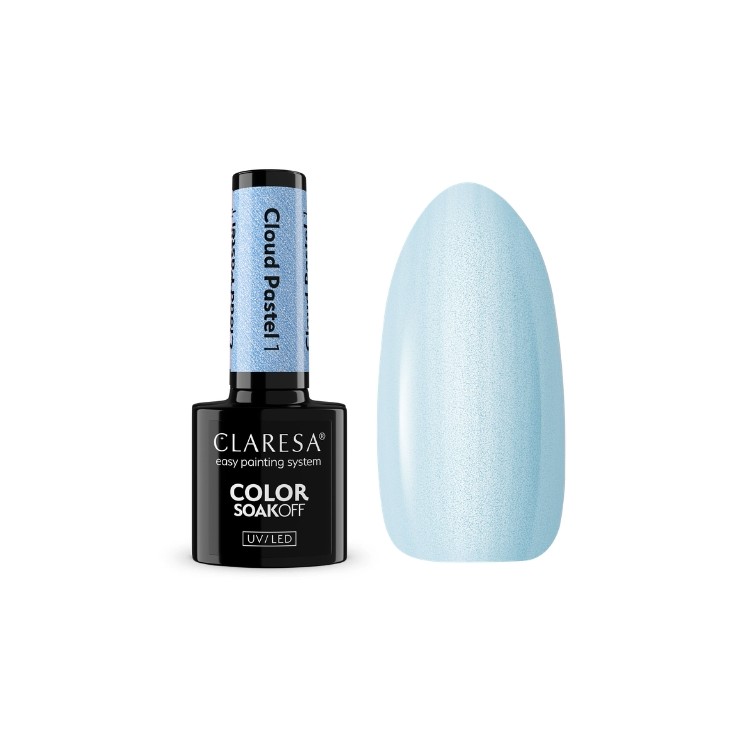 Claresa Cloud Pastel Hybrid Nagellak /01/ 5 g