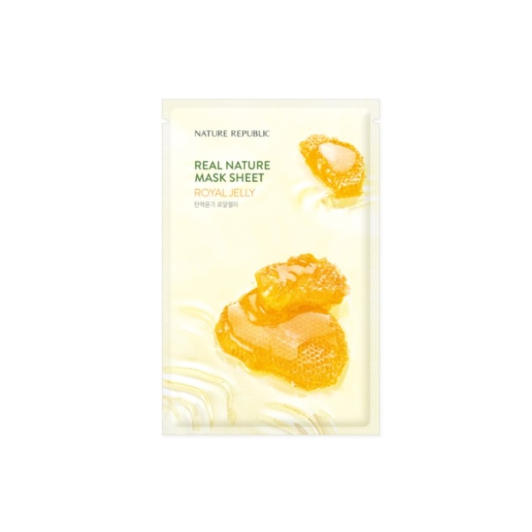 Nature Republic Real Nature Royal Jelly Sheet Mask 23 ml