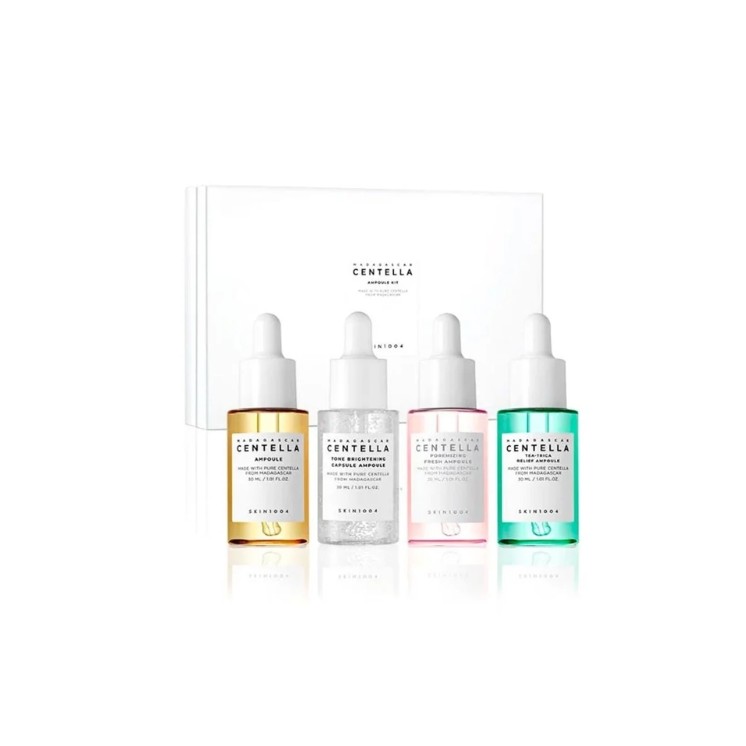 SKIN1004 Madagascar Centella Ampoule Kit Zestaw 4xSerum do twarzy 30 ml