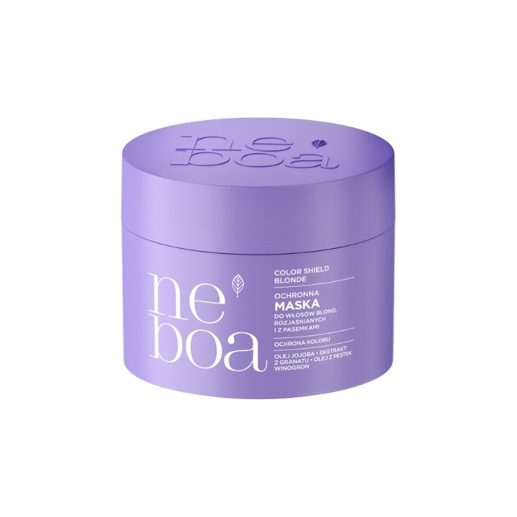 Neboa Color Shield Blonde beschermend masker voor blond , gebleekt en gehighlight haar 300 ml