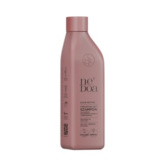 Neboa Glow Peptide Shampoo for weakened, thin and damaged hair, rebuilding, anti-age care 300 ml