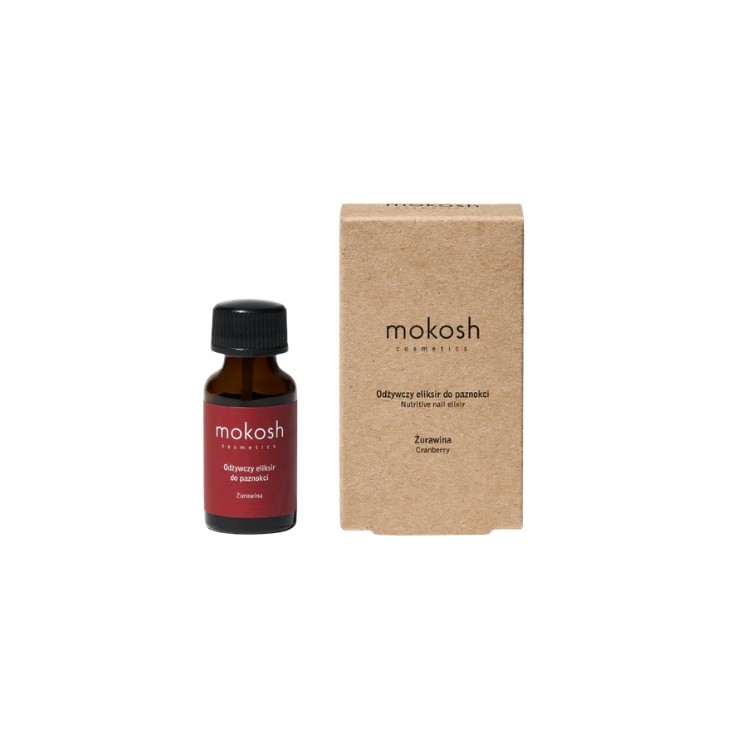 Mokosh Nourishing Nail Elixir Cranberry 10 ml