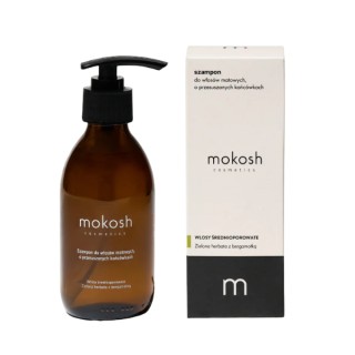 Mokosh Shampoo for medium porosity, matte hair with dry ends Green Tea with Bergamot 200 ml